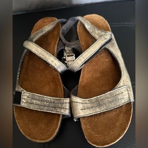 NAOT bronze sandals - BRAND NEW - size 6.5 - EU 37